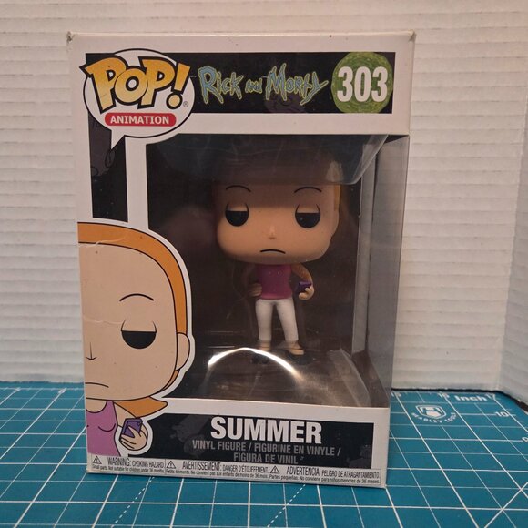 Funko POP Animation Rick and Morty Summer 303 Vinyl Figure - Picture 1 of 6